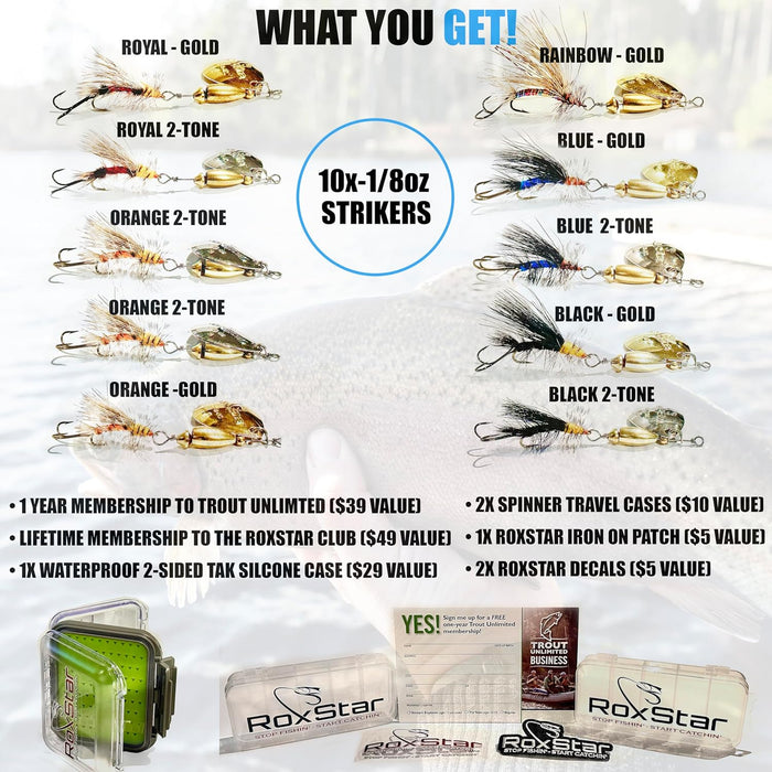 10pk-1/8oz Fly Striker Bundle