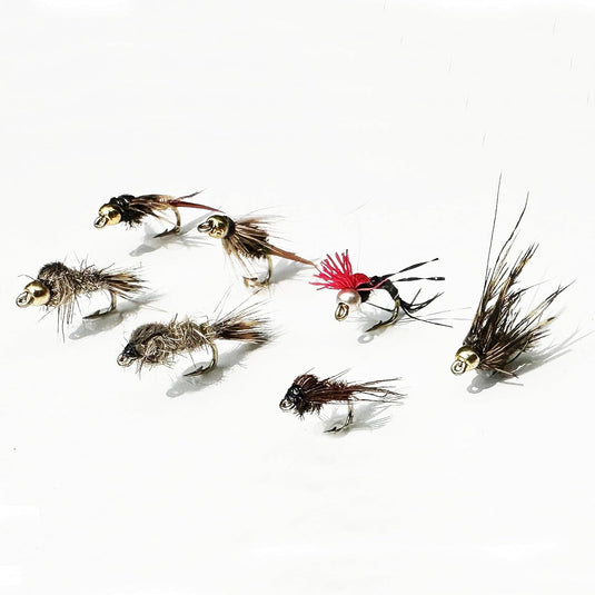Nymph Fly Hatch Pack 14 Premium Nymph Flies for Trout – RoxStar