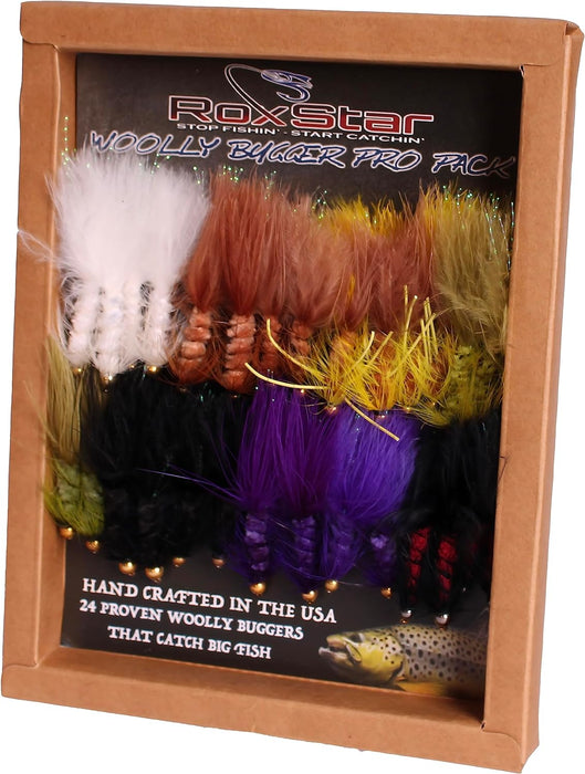 28pk Woolly Bugger BeadHead Flies Assortment