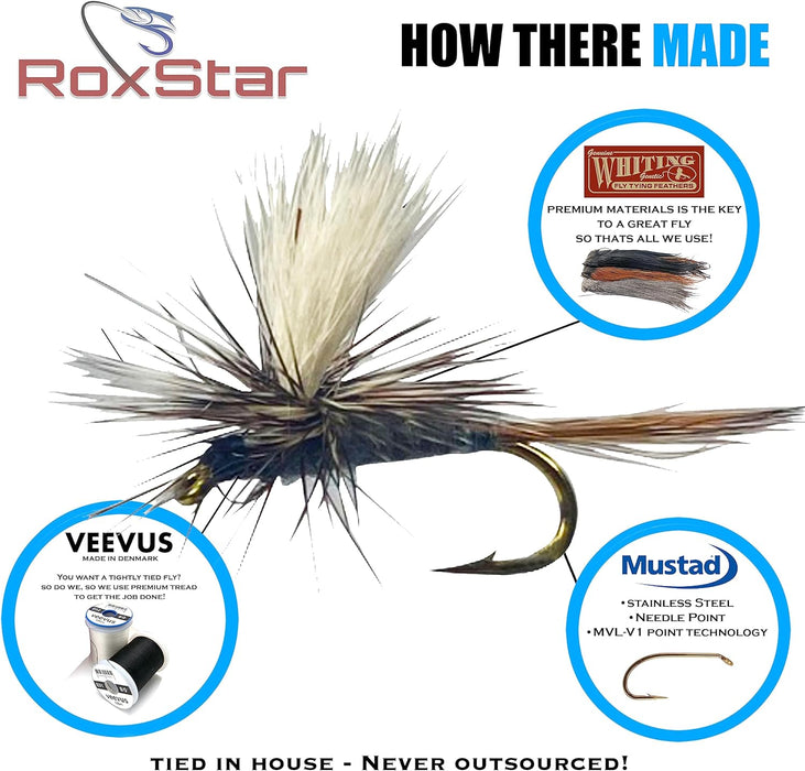 5dz (60pk) Dry Flies for Trout