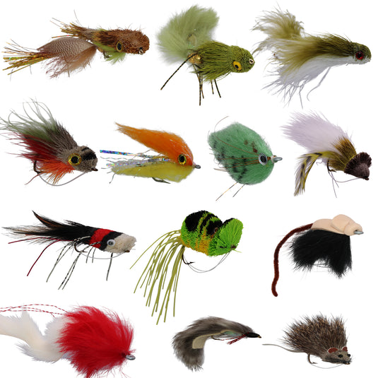 Pro Bass Flies Pack